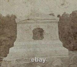 CIVIL WAR GETTYSBURG LITTLE ROUND TOP 16th MICHIGAN INF. REGT. STEREOVIEW PHOTO