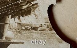 CIVIL WAR GETTYSBURG PHOTOGRAPHER W. H. TIPTON'S PARK at DEVIL'S DEN 1915 PHOTO