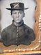 Civil War Image! Indiana Cavalry! Came From Evansville, Indiana Estate! Tin Type