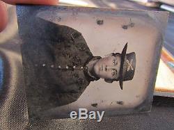 CIVIL War Image! Indiana Cavalry! Came From Evansville, Indiana Estate! Tin Type