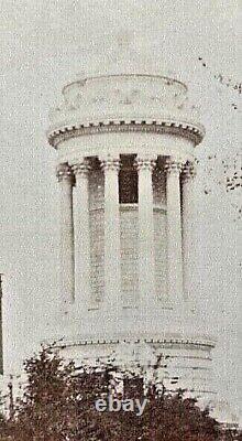 CIVIL WAR SOLDIERS and SAILORS MONUMENT UNDER CONSTRUCTION NEW YORK PHOTO 1901