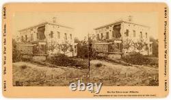 CIVIL WAR SV Atlanta Ruined Home War Photo & Exhibition Co