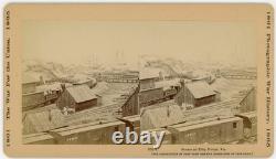 CIVIL WAR SV City Point Railroad & Trains War Photograph Co