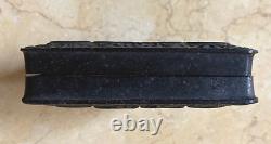 CIVIL WAR UNION MOTIF SOLDIER'S UNION CASE withHIS BEAUTIFUL WIFE 1/6 TINTYPE 1862
