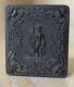 Civil War Union Navy 1/16 Plate Union Case Withsailor, Cannon, Flag, Map, Motif 1862