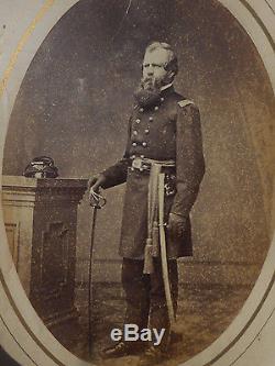 CIVIL WAR UNION OFFICER 78TH PENNSYLVANIA INFANTRY Photograph, Pittsburgh, PA