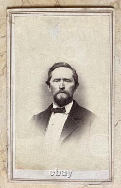 CIVIL WAR UNION RED BLUFF, CALIFORNIA PIONEER 1864 withTAX REV. STAMP CDV PHOTO