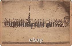 CIVIL WAR ZOUAVE COMPANY OF YOUNG FIGHTERS c. 1860