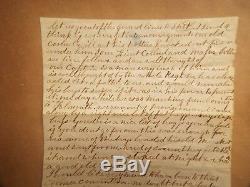 CIVIL WAR mounted salt print photograph PVT. Albert S. Coomer AND 2 LETTERS HOME