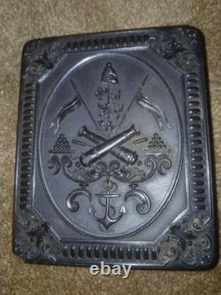 CIVIL WAR union case and photo broken needs repairs