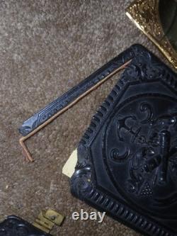 CIVIL WAR union case and photo broken needs repairs