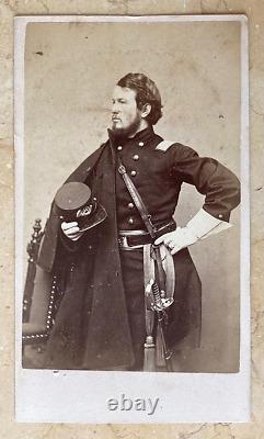 CIVIL War 14th New Hampshire Brevet Maj General Samuel Augustus Duncan CDV Photo