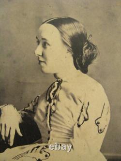CIVIL War Acting Photo Emma Webb Theater Role Large Image Circa 1862