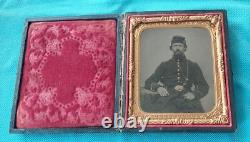 CIVIL War Ambrotype Soldier