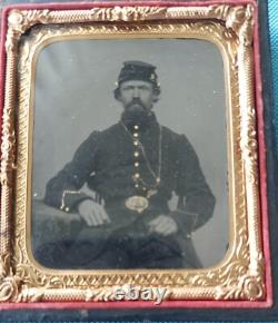 CIVIL War Ambrotype Soldier