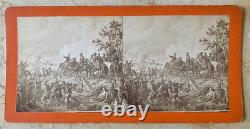 CIVIL War Battle Of Gettysburg (2nd Day Fight) Stereoview Photo 1863