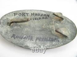 CIVIL War Beltplate Port Hudson Louisiana Union Soldier