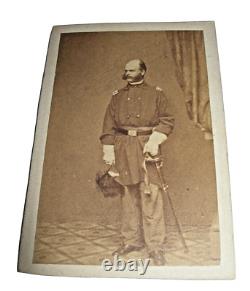 CIVIL War CDV Gen. Ambrose E. Burnside, U. S. A. (1824-1881)