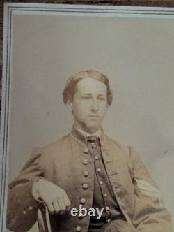 CIVIL War CDV Of Soldier From 44th Massachusetts Infantry