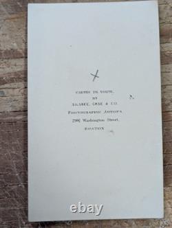 CIVIL War CDV Of Soldier From 44th Massachusetts Infantry