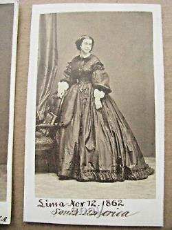 CIVIL War CDV Photos Abolitionist Gerrit Smith Family