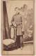 Civil War Cdv Soldier Armed Knife I. D. Lewis Boquew 97 N. Y. Inf