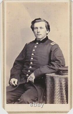 CIVIL War CDV Soldier Officer Captain New York