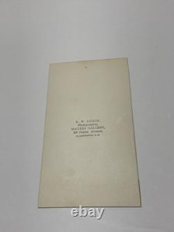 CIVIL War Cavalry CDV Sgn Union Lt J D Cutting Co A 7 New York Various Info