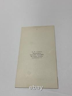 CIVIL War Cavalry CDV Sgn Union Lt J D Cutting Co A 7 New York Various Info