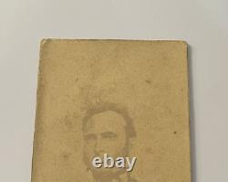 CIVIL War Confederate General Thomas Stonewall Jackson Signed Photo CDV Card Htf