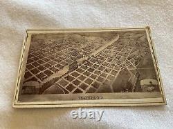 CIVIL War Era CDV Photo City Of Waterloo Iowa Photo Scott & Schmitt 1794