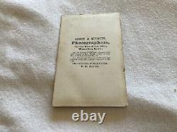 CIVIL War Era CDV Photo City Of Waterloo Iowa Photo Scott & Schmitt 1794