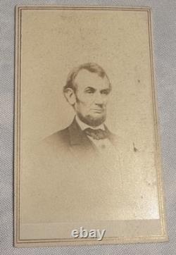 CIVIL War Era Leather Photograph Album C1863 Tintypes Lincoln Grant & More