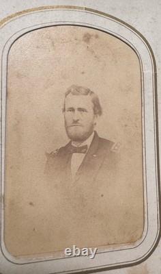 CIVIL War Era Leather Photograph Album C1863 Tintypes Lincoln Grant & More