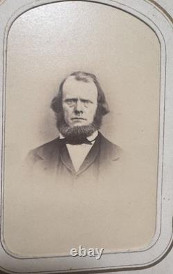 CIVIL War Era Leather Photograph Album C1863 Tintypes Lincoln Grant & More