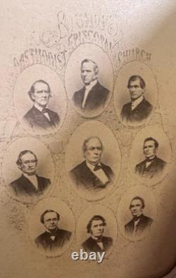 CIVIL War Era Leather Photograph Album C1863 Tintypes Lincoln Grant & More