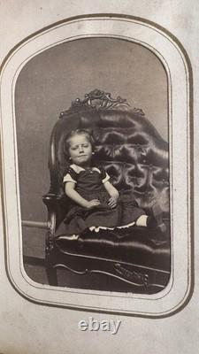 CIVIL War Era Leather Photograph Album C1863 Tintypes Lincoln Grant & More