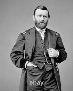 CIVIL War General Ulysses S. Grant Portrait Photograph Photo Print