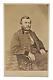 Civil War General Ulysses S. Grant Scarce Seated Cdv Photograph Philadelphia