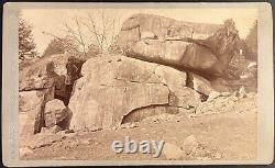 CIVIL War Gettysburg Battlefield Photographer W H Tipton Devil's Den Boulders