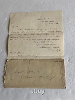 CIVIL War Hilton Head Letter Patrols Block From Negro Quarter To Officer Of Day