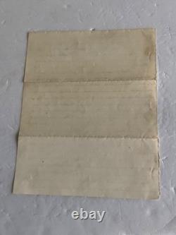 CIVIL War Hilton Head Letter Patrols Block From Negro Quarter To Officer Of Day