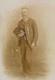 Civil War Maine Gar Vet. Cabinet Photo In Memoriam A. A. Dwinal Post #3 Dep't Me