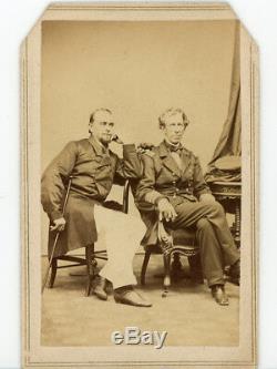 CIVIL War Nov 1861 CDV Capt Charles Wilkes In Havana Cuba Plotting Trent Affair