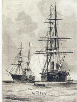 CIVIL War Nov 1861 CDV Capt Charles Wilkes In Havana Cuba Plotting Trent Affair