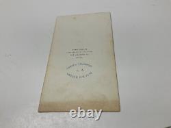 CIVIL War Poet Henry W Longfellow 3 Family Color CDV Photos 1864 Stunning