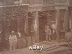 CIVIL War Reconstruction Era American Campaign Flag Ship Broker Boston Ma Photo