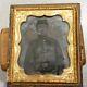 Civil War Soldier Ambrotype W Discharge Certificate Pvt C0. G 29th Massachusetts