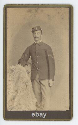 CIVIL War Soldier New Haven, Ct, CDV