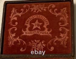 CIVIL War Soldier Or Cadet  In Hinged Case